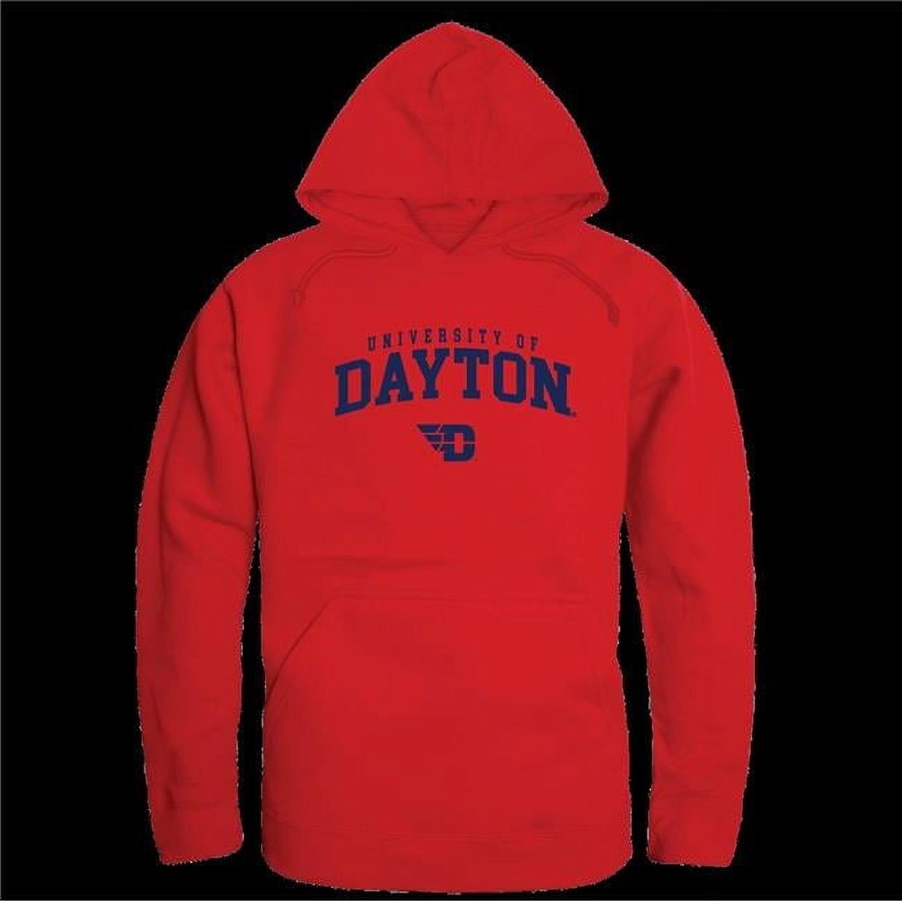 Mansfield University Official Distressed Logo Hoodie - Unisex Pullover Sweatshirt, 50/50 Cotton Blend