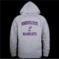 thumbnail image 1 of W Republic 569-132-HGY-01 Minnesota State University, Mankato Mavericks Seal Hoodie, Heather Grey - Small, 1 of 1