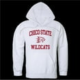 thumbnail image 1 of W Republic 569-163-WHT-05 California State University Chico Wildcats Seal Hoodie, White - 2XL, 1 of 1