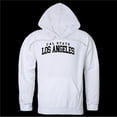 thumbnail image 1 of W Republic 569-202-WHT-03 California State University, Los Angeles Golden Eagles Seal Hoodie, White - Large, 1 of 1