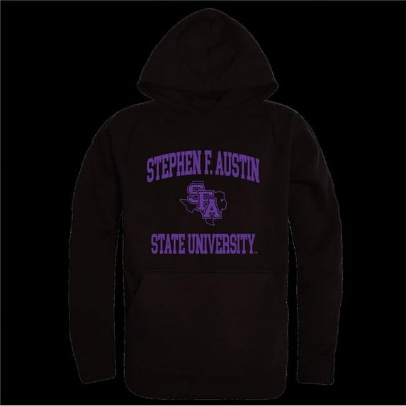 W Republic 569-238-BLK-01 Stephen F. Austin State University Lumberjacks Seal Hoodie, Black - Small