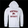 thumbnail image 1 of W Republic 569-255-WHT-01 Winthrop University Eagles Seal Hoodie, White - Small, 1 of 1