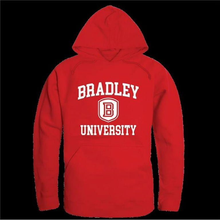 W Republic 569 270 RED 05 Bradley University Braves Seal Hoodie Red 2XL Walmart