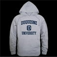thumbnail image 1 of W Republic 569-293-HGY-05 Duquesne University Dukes Seal Hoodie, Heather Grey - 2XL, 1 of 1