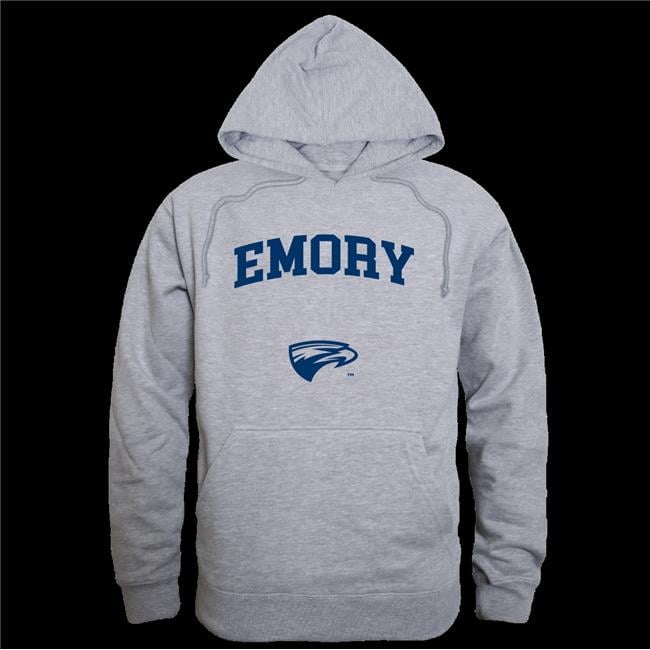 W Republic 569 299 HGY 04 Emory University Eagles Seal Hoodie Heather Grey Extra Large Walmart