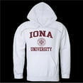 thumbnail image 1 of W Republic 569-315-WHT-03 Iona University Gaels Seal Hoodie, White - Large, 1 of 1