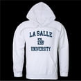 thumbnail image 1 of W Republic 569-322-WHT-05 La Salle University Explorers Seal Hoodie, White - 2XL, 1 of 1
