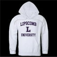 thumbnail image 1 of W Republic 569-328-WHT-01 Lipscomb University Bisons Seal Hoodie, White - Small, 1 of 1