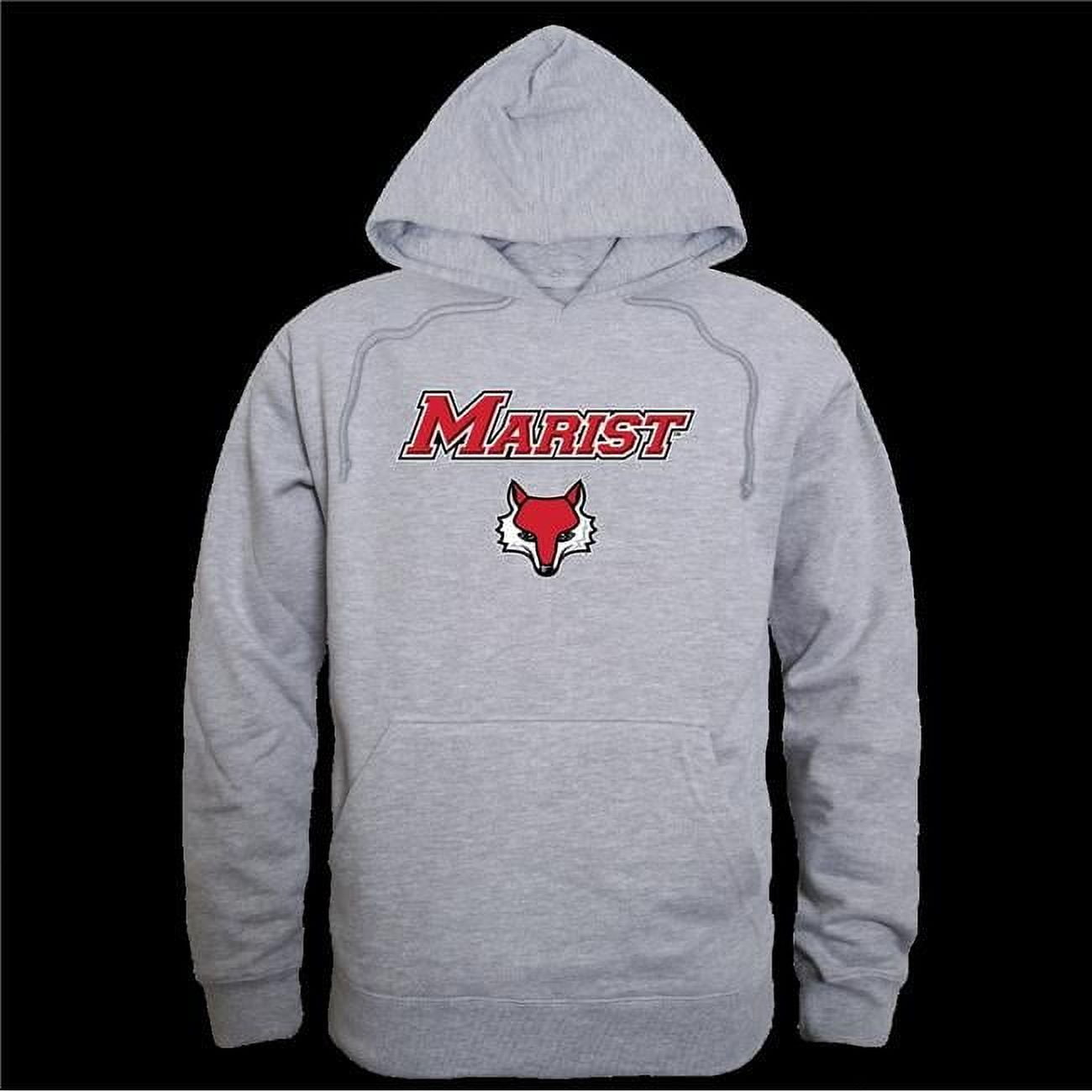 W Republic 569-335-HGY-01 Marist College Red Foxes Seal Hoodie