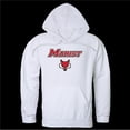 thumbnail image 1 of W Republic 569-335-WHT-01 Marist College Red Foxes Seal Hoodie, White - Small, 1 of 1