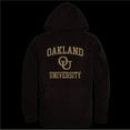 thumbnail image 1 of W Republic 569-359-BLK-02 Oakland University Golden Grizzlies Seal Hoodie, Black - Medium, 1 of 1
