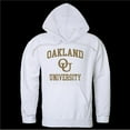thumbnail image 1 of W Republic 569-359-WHT-04 Oakland University Golden Grizzlies Seal Hoodie, White - Extra Large, 1 of 1
