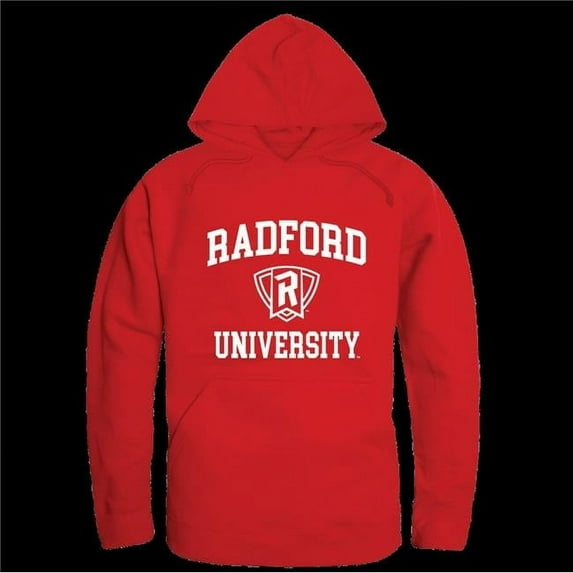 W Republic 569-366-RED-03 Radford University Highlanders Seal Hoodie, Red - Large