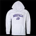 thumbnail image 1 of W Republic 569-380-WHT-04 University of Sioux Falls Cougars Seal Hoodie, White - Extra Large, 1 of 1