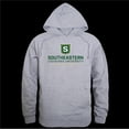 thumbnail image 1 of W Republic 569-385-HGY-02 Southeastern Louisiana University Lions Seal Hoodie, Heather Grey - Medium, 1 of 1