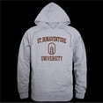 thumbnail image 1 of W Republic 569-386-HGY-02 St. Bonaventure University Bonnies Seal Hoodie, Heather Grey - Medium, 1 of 1