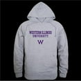 thumbnail image 1 of W Republic 569-405-HGY-01 Western Illinois University Leathernecks Seal Hoodie, Heather Grey - Small, 1 of 1