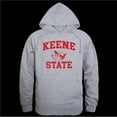 thumbnail image 1 of W Republic 569-453-HGY-03 Keene State College Owls Seal Hoodie, Heather Grey - Large, 1 of 1