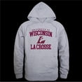 thumbnail image 1 of W Republic 569-477-HGY-02 University of Wisconsin-La Crosse Eagles Seal Hoodie, Heather Grey - Medium, 1 of 1