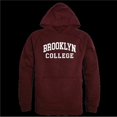 thumbnail image 1 of W Republic 569-503-MAR-01 Brooklyn College Bulldogs Seal Hoodie, Maroon - Small, 1 of 1