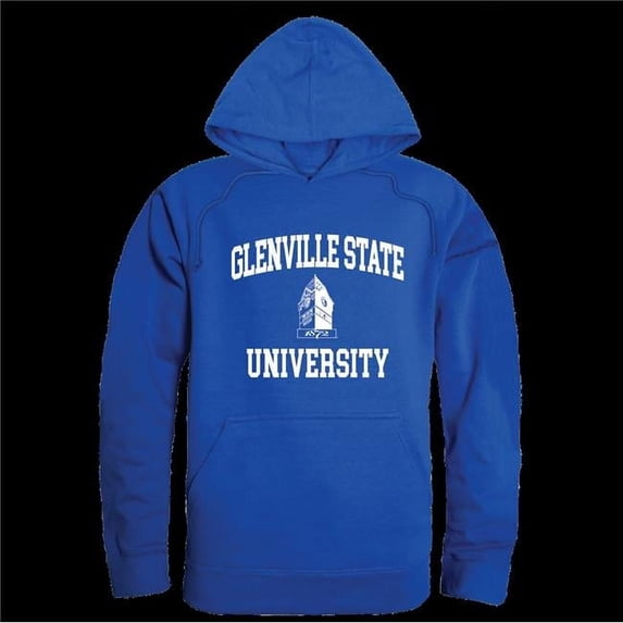 W Republic 569-522-RYL-03 Glenville State University Pioneers Seal Hoodie, Royal - Large
