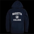 thumbnail image 1 of W Republic 569-537-NVY-03 Marietta College Pioneers Seal Hoodie, Navy - Large, 1 of 1