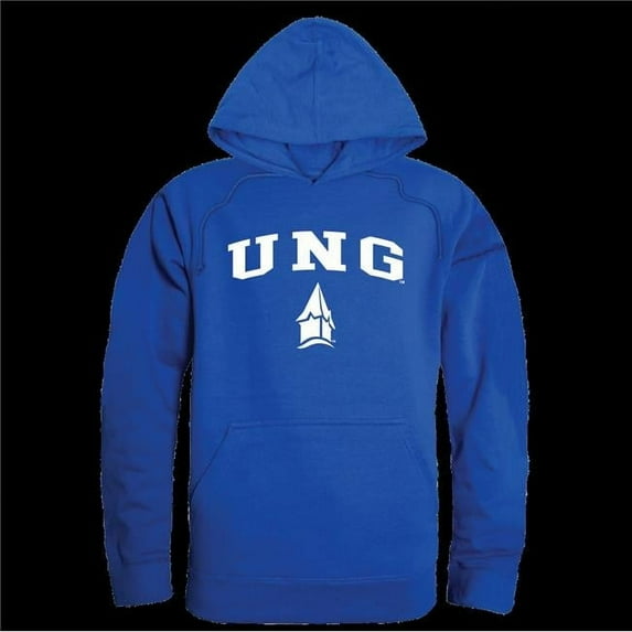 W Republic 569-558-RYL-03 University of North Georgia Dahlonega Campus Nighthawks Seal Hoodie, Royal - Large
