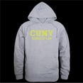 thumbnail image 1 of W Republic 569-634-HGY-03 The City University of   York School of Law Seal Hoodie, Heather Grey - Large, 1 of 1