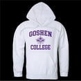 thumbnail image 1 of W Republic 569-648-WHT-03 Goshen College Maple Leafs Seal Hoodie, White - Large, 1 of 1