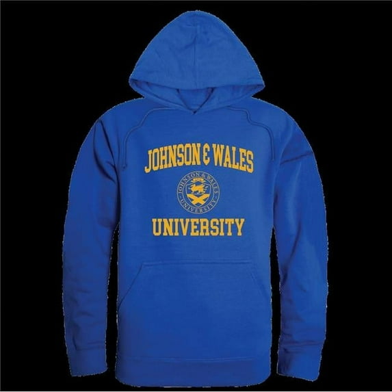 W Republic 569-657-RYL-02 Johnson & Wales University Wildcats Seal Hoodie, Royal - Medium