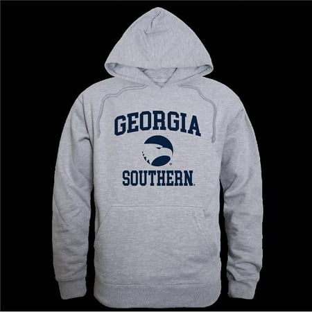W Republic 569-718-HGY-04 Georgia Southern University Eagles Seal Hoodie, Heather Grey - Extra Large