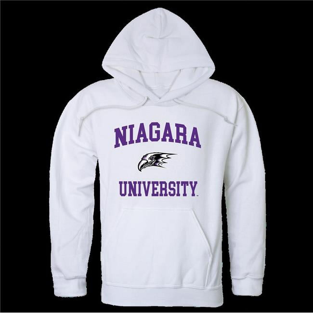W Republic 569 723 WHT 04 Niagara University Purple Eagles Seal Hoodie White Extra Large Walmart