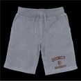 thumbnail image 1 of W Republic 570-667-HGY-01 Quincy University Hawks Seal Shorts, Heather Grey - Small, 1 of 1