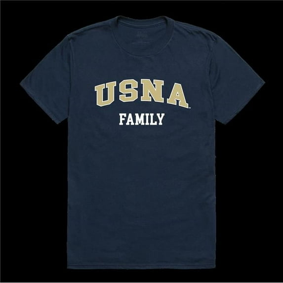 W Republic 571-136-NVY-02 United States Naval Academy Midshipmen Family T-Shirt, Navy - Medium
