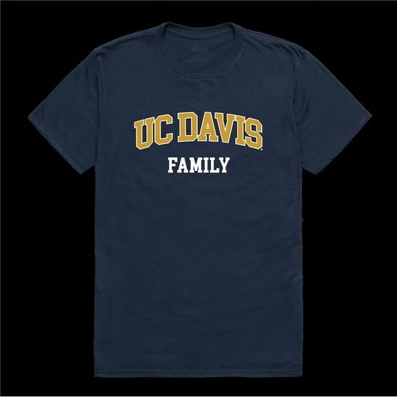 W Republic 571-161-NVY-01 University of California, Davis Aggies Family T-Shirt, Navy - Small