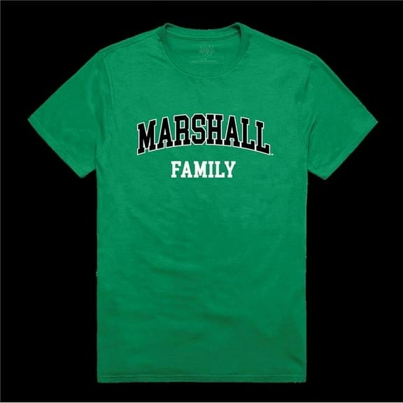W Republic 571-190-KEL-03 Marshall University Thundering Herd Family T-Shirt, Kelly Green - Large