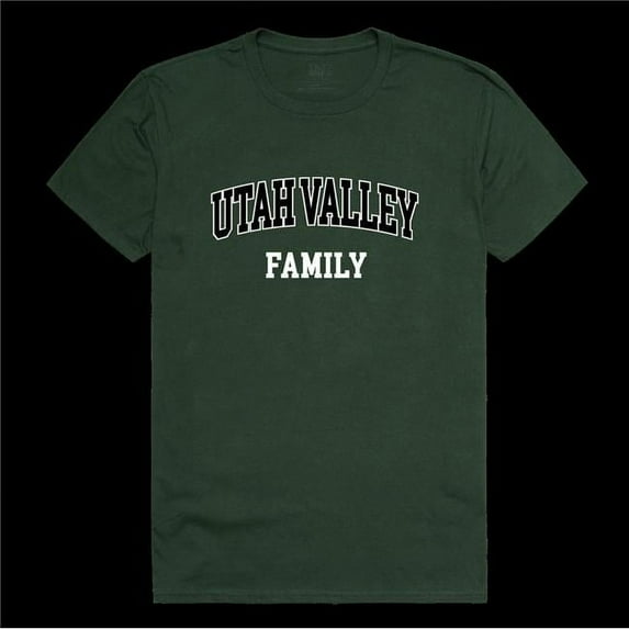 W Republic 571-210-FOR-04 Utah Valley University Wolverines Family T-Shirt, Forest Green - Extra Large