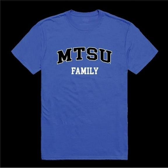W Republic 571-223-RYL-04 Middle Tennessee State University Blue Raiders Family T-Shirt, Royal - Extra Large