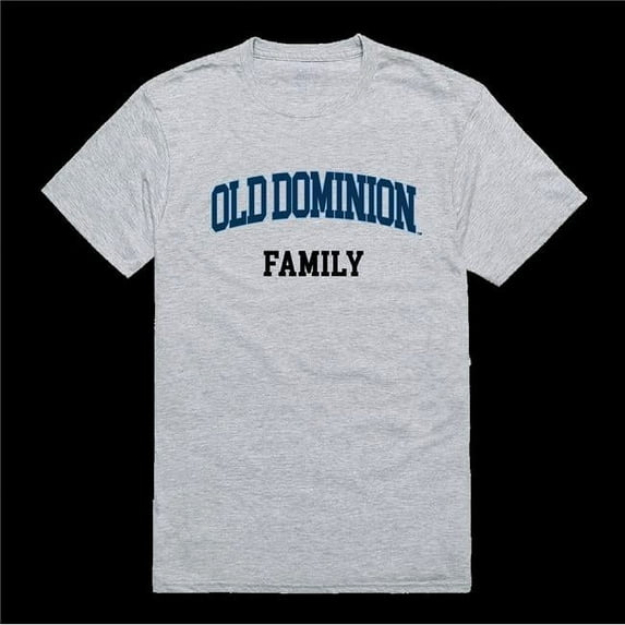 W Republic 571-228-HGY-05 Old Dominion University Monarchs Family T-Shirt, Heather Grey - 2XL