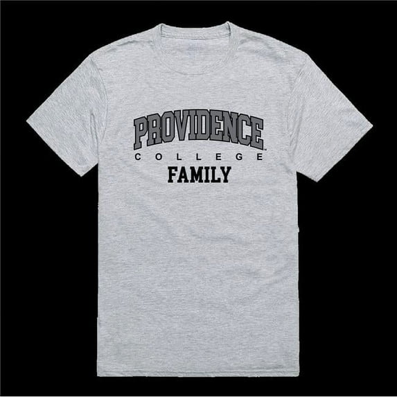 W Republic 571-230-HGY-05 Providence College Friars Family T-Shirt, Heather Grey - 2XL