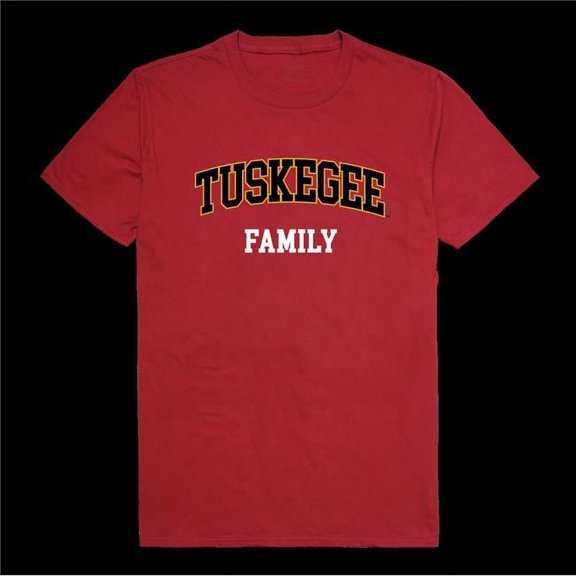 W Republic 571-240-CAR-01 Tuskegee University Tigers Family T-Shirt, Cardinal - Small