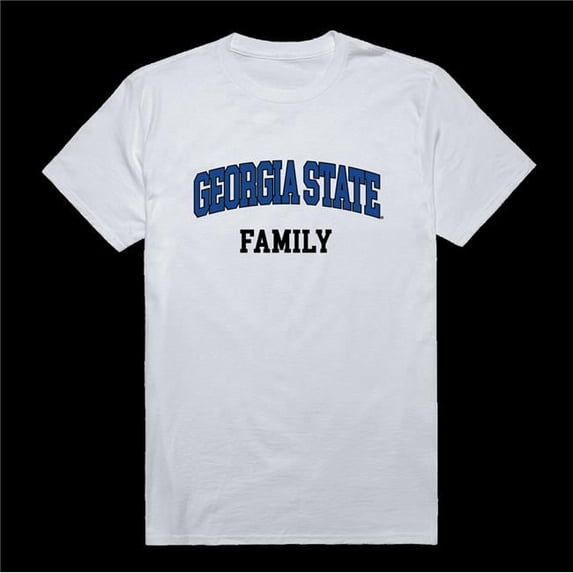 W Republic 571-256-WHT-04 Georgia State University Panthers Family T-Shirt, White - Extra Large