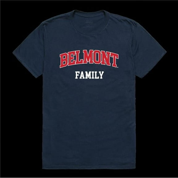 W Republic 571-265-NVY-04 Belmont University Bruins Family T-Shirt, Navy - Extra Large