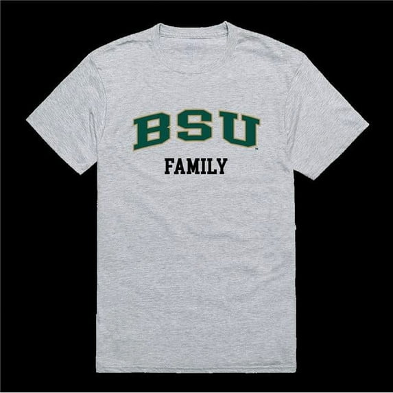 W Republic 571-266-HGY-02 Bemidji State University Beavers Family T-Shirt, Heather Grey - Medium