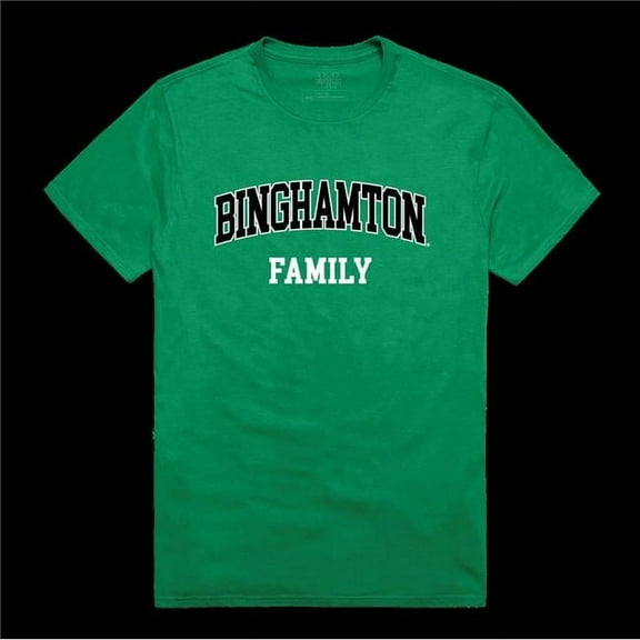 W Republic 571-267-KEL-03 Binghamton University Bearcats Family T-Shirt, Kelly Green - Large