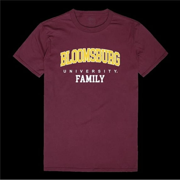 W Republic 571-268-MAR-03 Bloomsburg University of Pennsylvania Huskies Family T-Shirt, Maroon - Large
