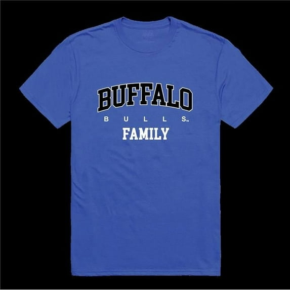 W Republic 571-274-RYL-02 The State University of New York Buffalo Bulls Family T-Shirt, Royal - Medium