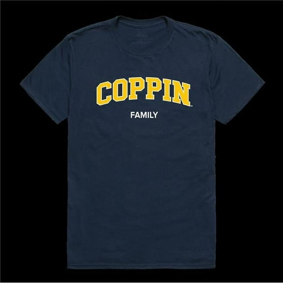 W Republic 571-286-NVY-05 Coppin State University Eagles Family T-Shirt, Navy - 2XL