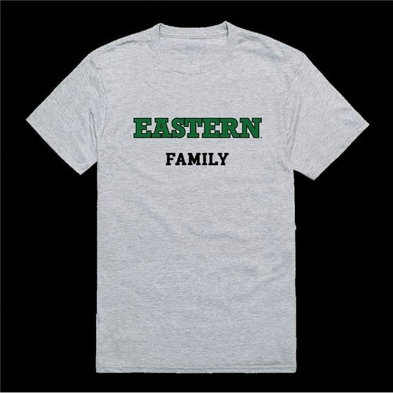 W Republic 571-295-HGY-01 Eastern Michigan University Eagles Family T-Shirt, Heather Grey - Small
