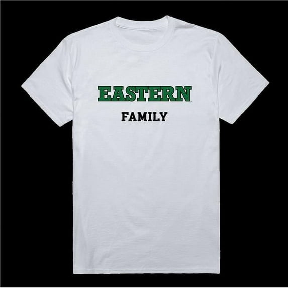 W Republic 571-295-WHT-01 Eastern Michigan University Eagles Family T-Shirt, White - Small